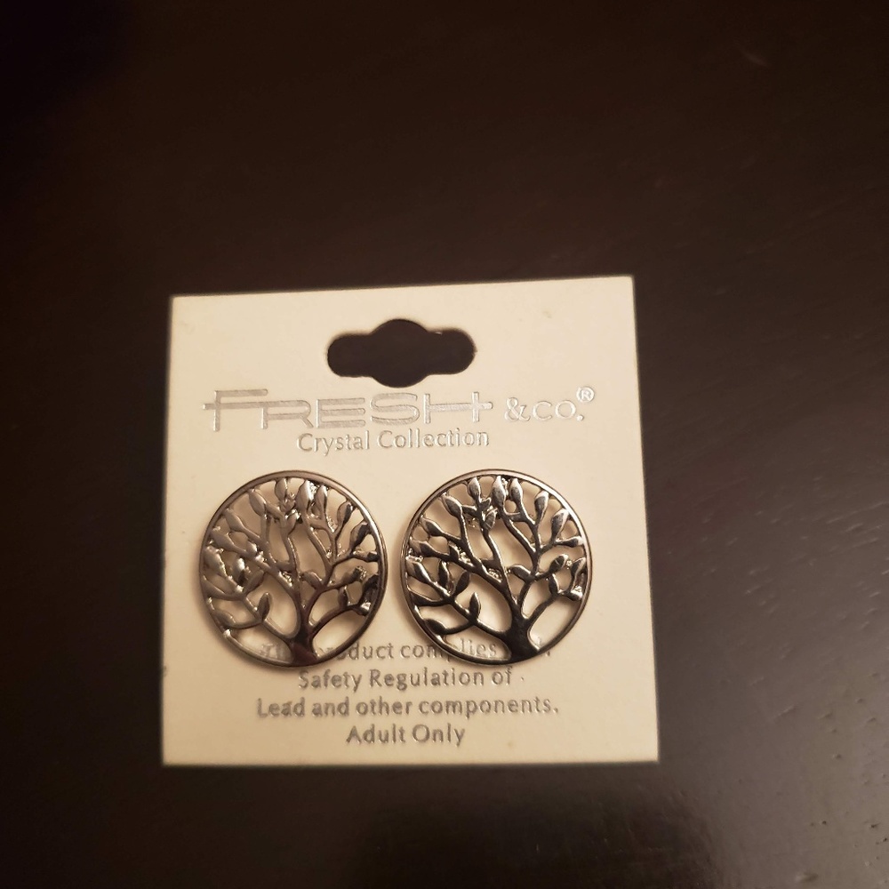 Sterling Tree of Life Earrings